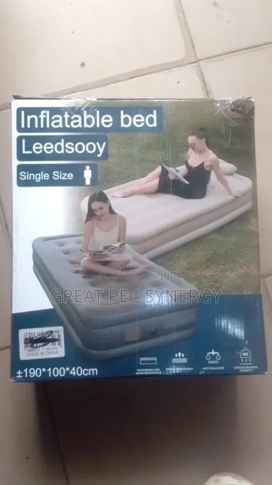SINGLE BED INFLATABLE MATTRESS - 190 * 100 * 40cm