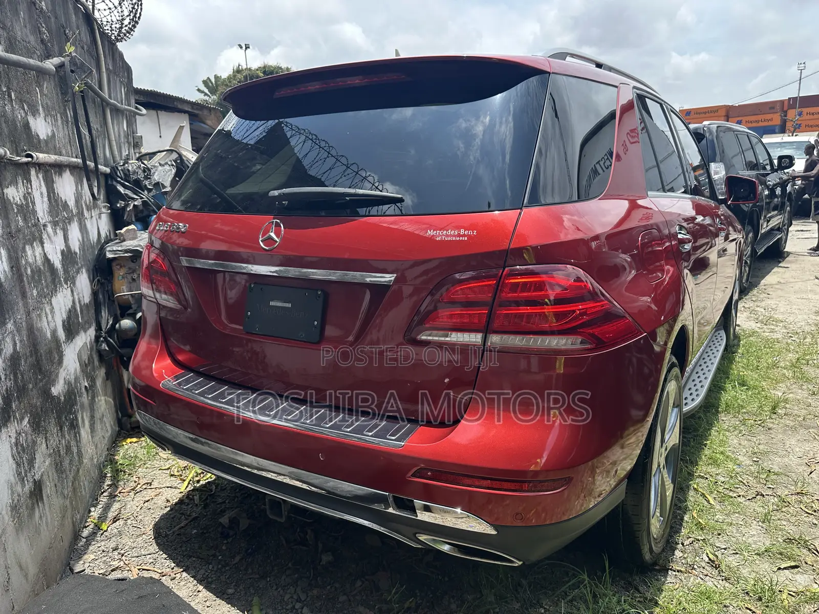 Mercedes-Benz GLE-Class GLE 350d 4MATIC 2017 Red
