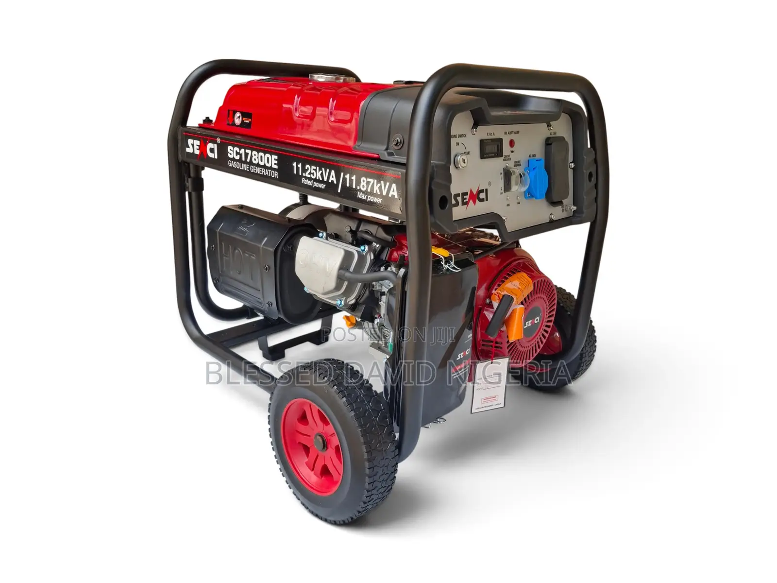 Original Senci SC17800E 11.25kva / 11.87kva Key Start Petrol Generator