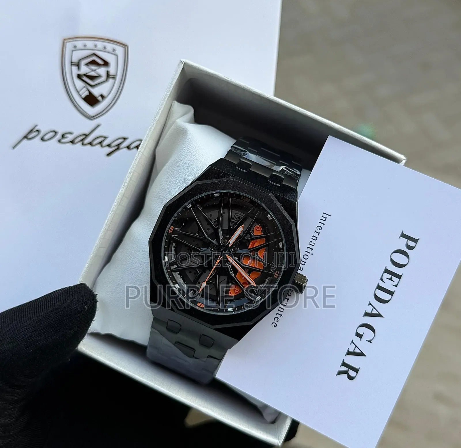 Poedagar Spinning Dial Wristwatches