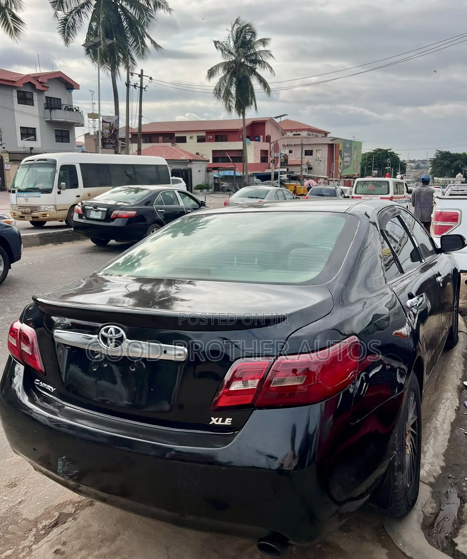 Toyota Camry 2.4 XLE 2008 Black