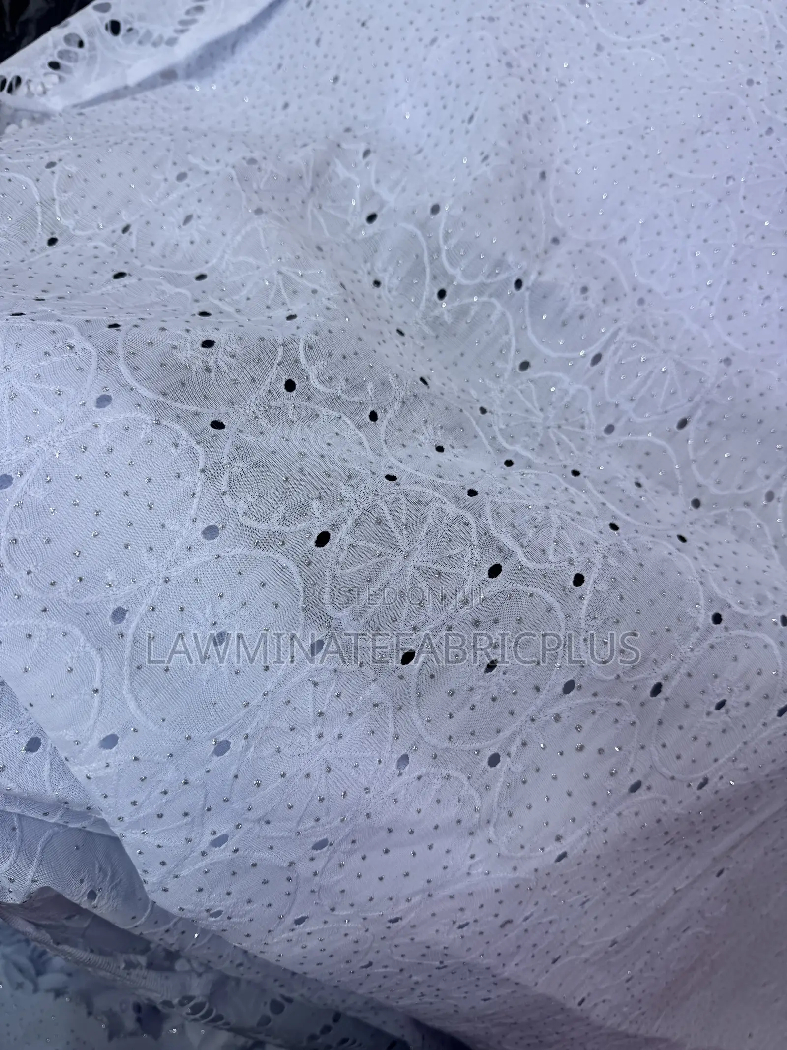 Paper Lace Fabric for Unisex