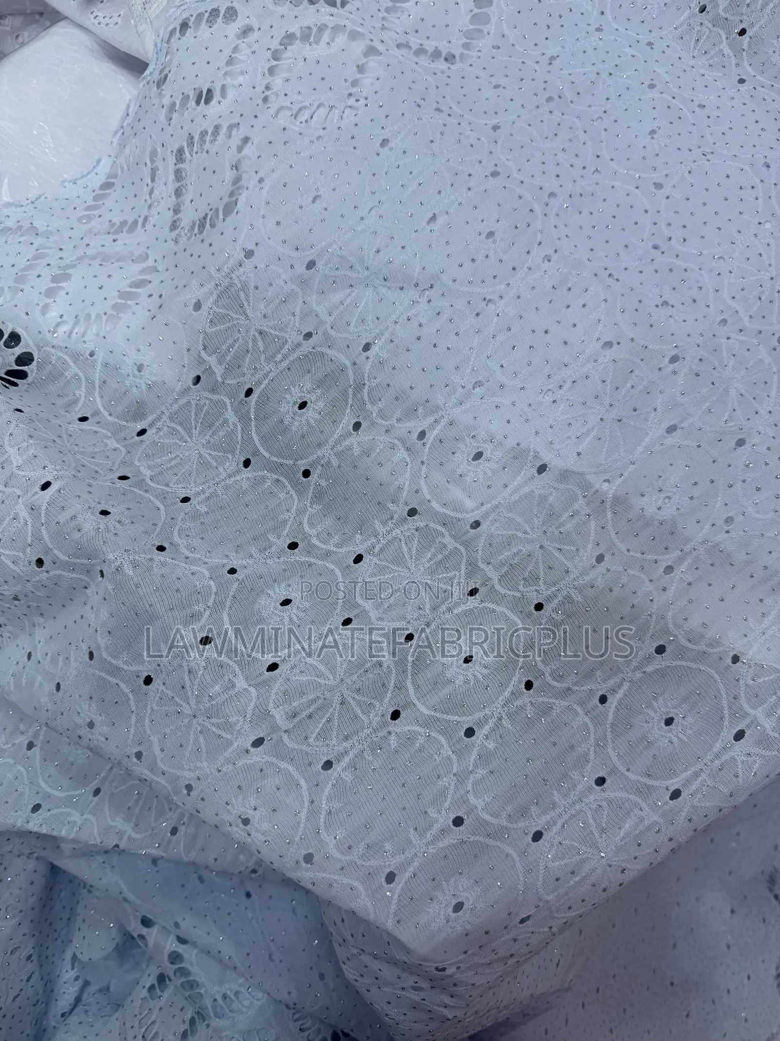 Paper Lace Fabric for Unisex