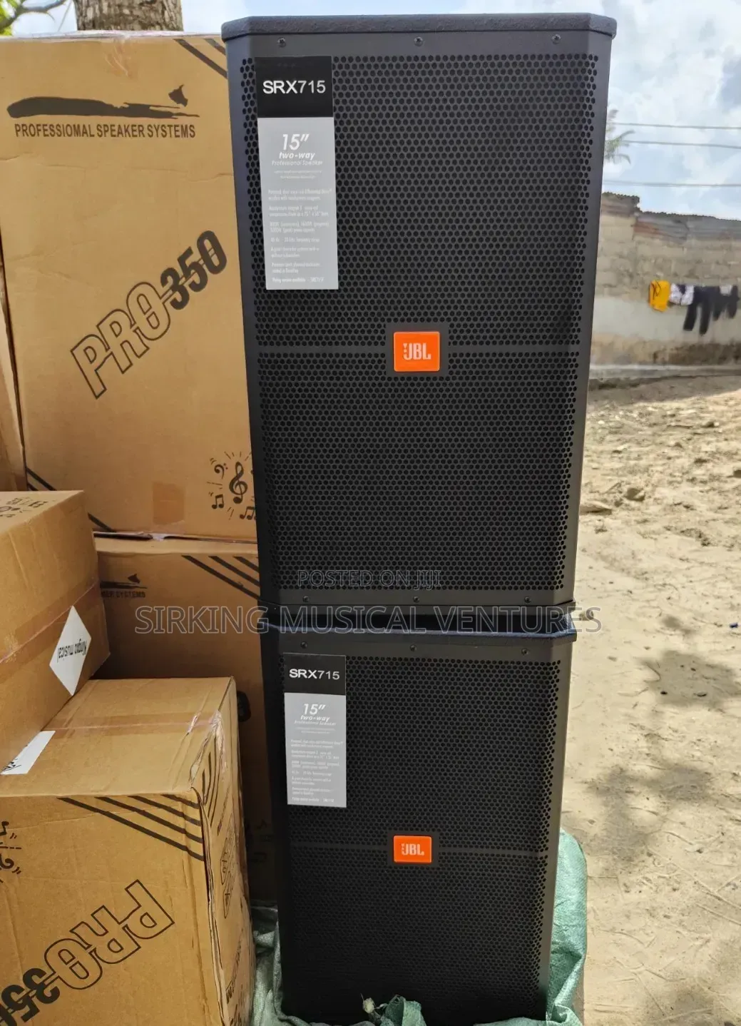 JBL Srx715 15" 1600w Two Way Stage Speaker