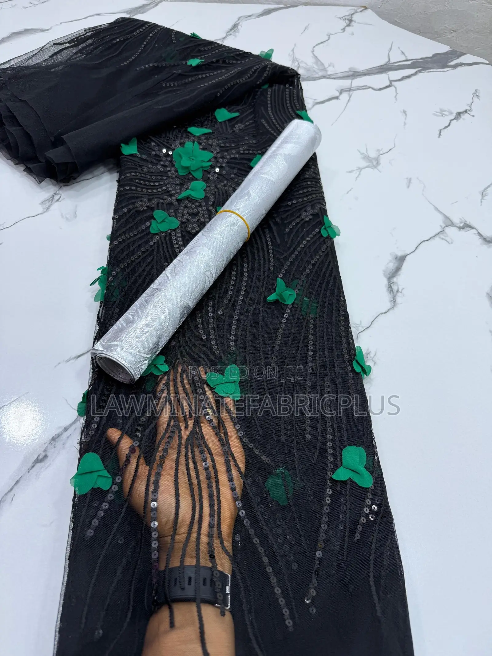 3d Petals Lace Fabric