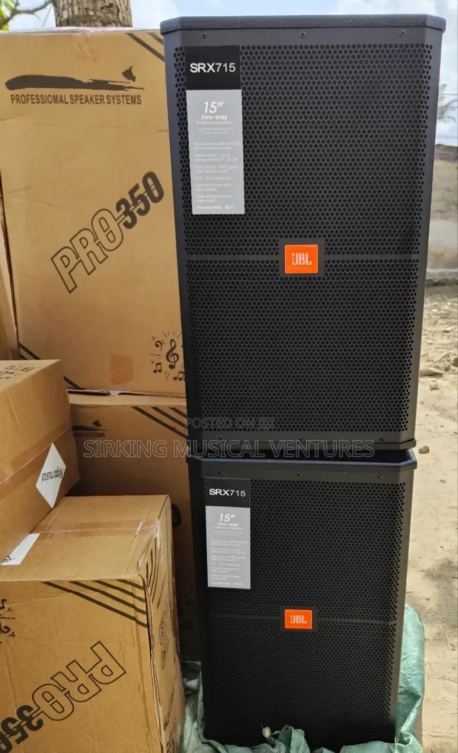 JBL Srx715 15" 1600w Two Way Stage Speaker