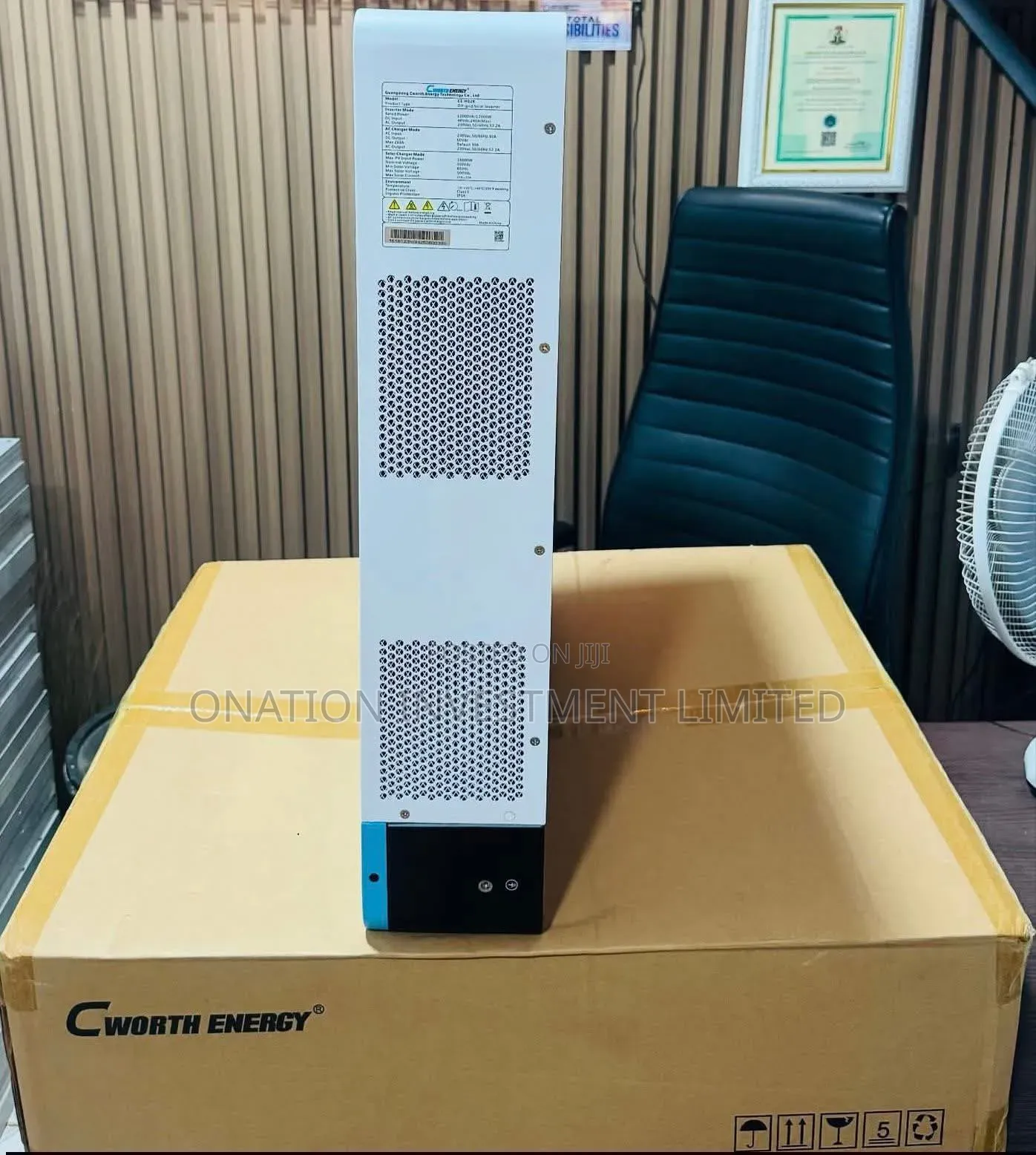 12KVA 48V Cworth Hybrid Inverter – Powerful Solar & Backup Solution
