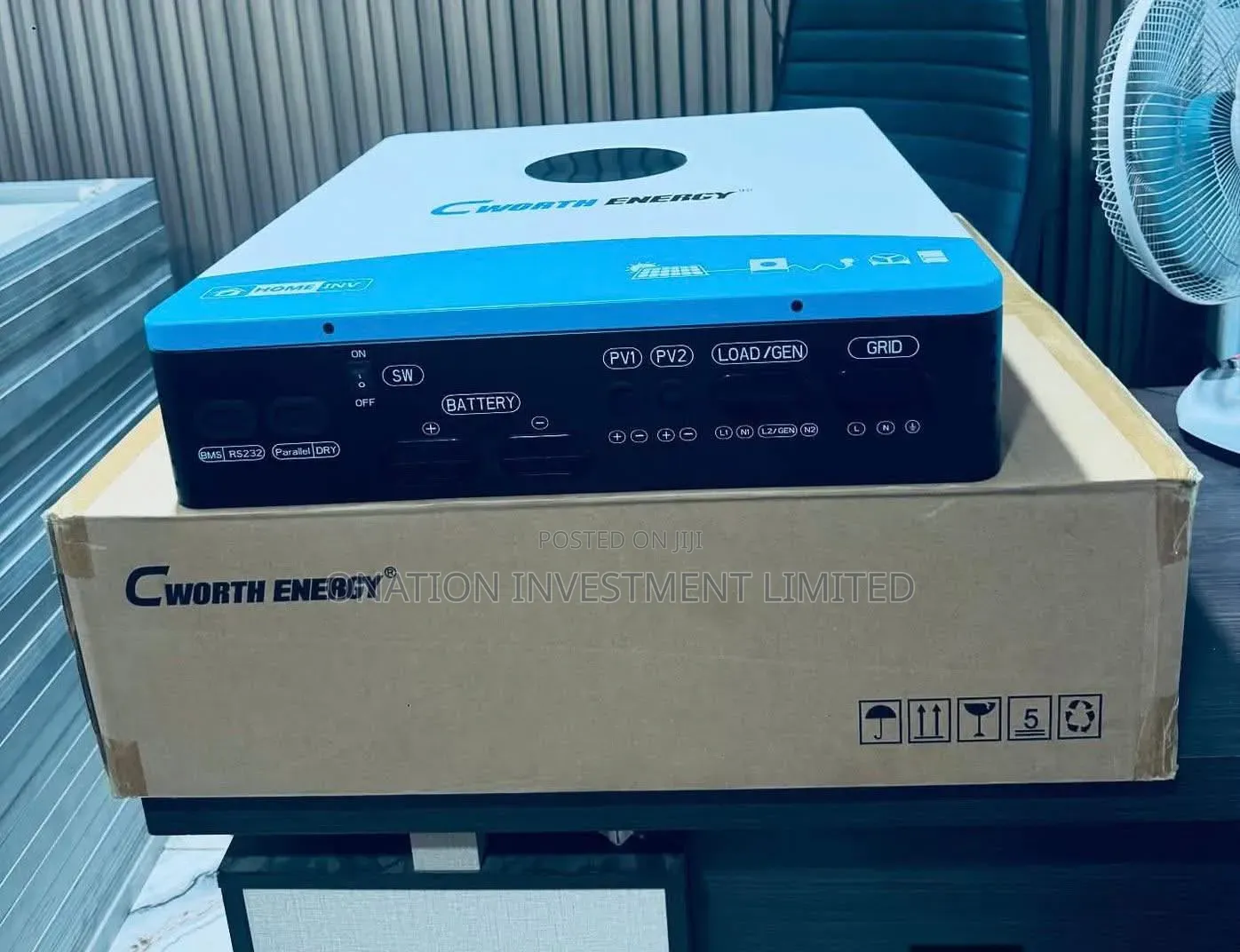 12KVA 48V Cworth Hybrid Inverter – Powerful Solar & Backup Solution