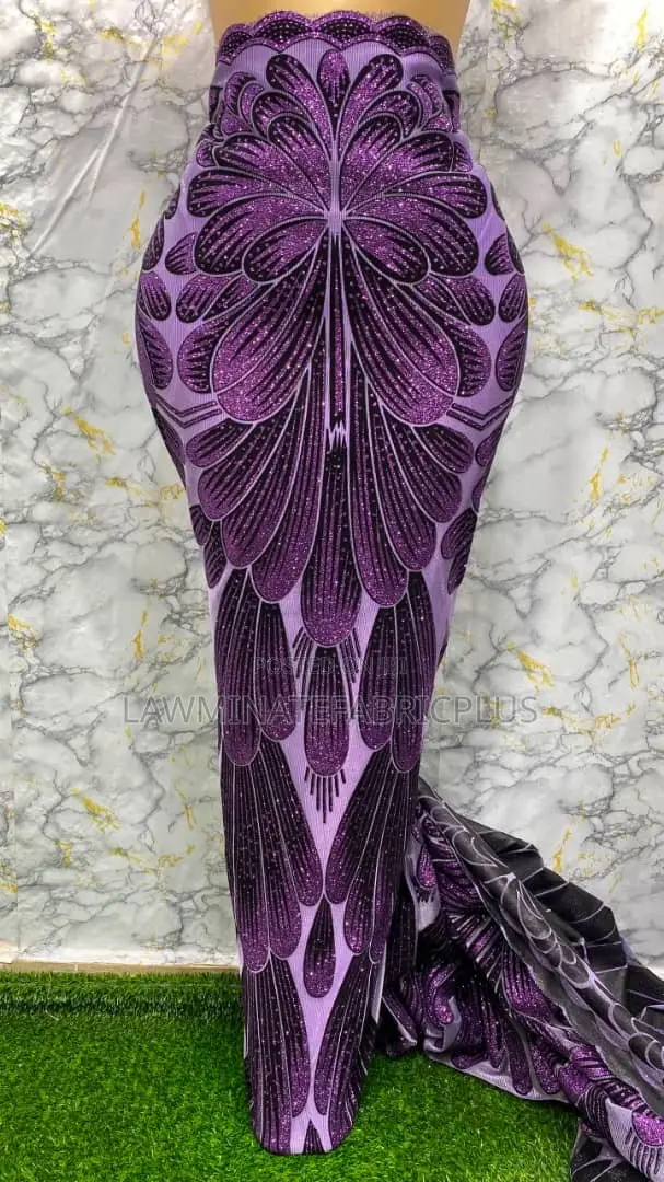 Flocked Lace