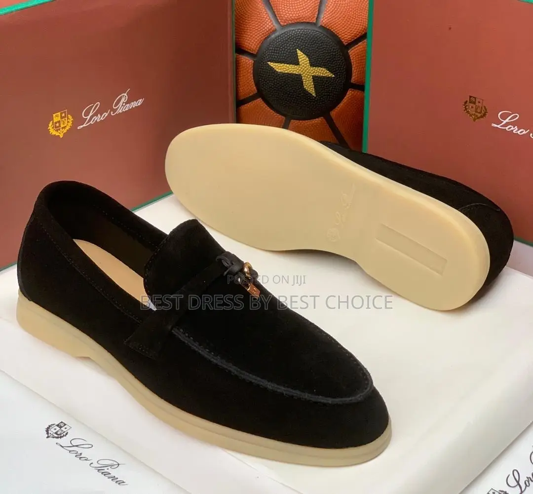 Loro Piana Summer Walk Suede Loafers  NOW AVAILABLE IN STORE 