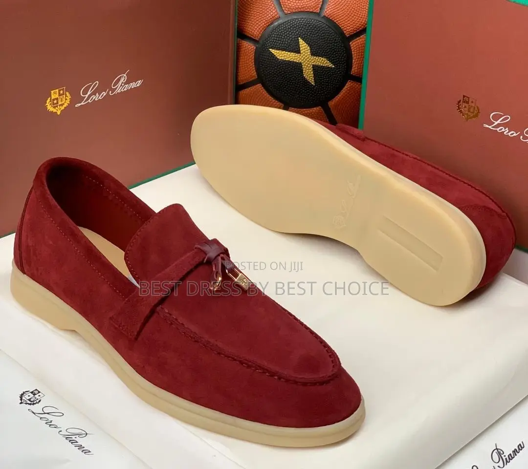 Loro Piana Summer Walk Suede Loafers  NOW AVAILABLE IN STORE 