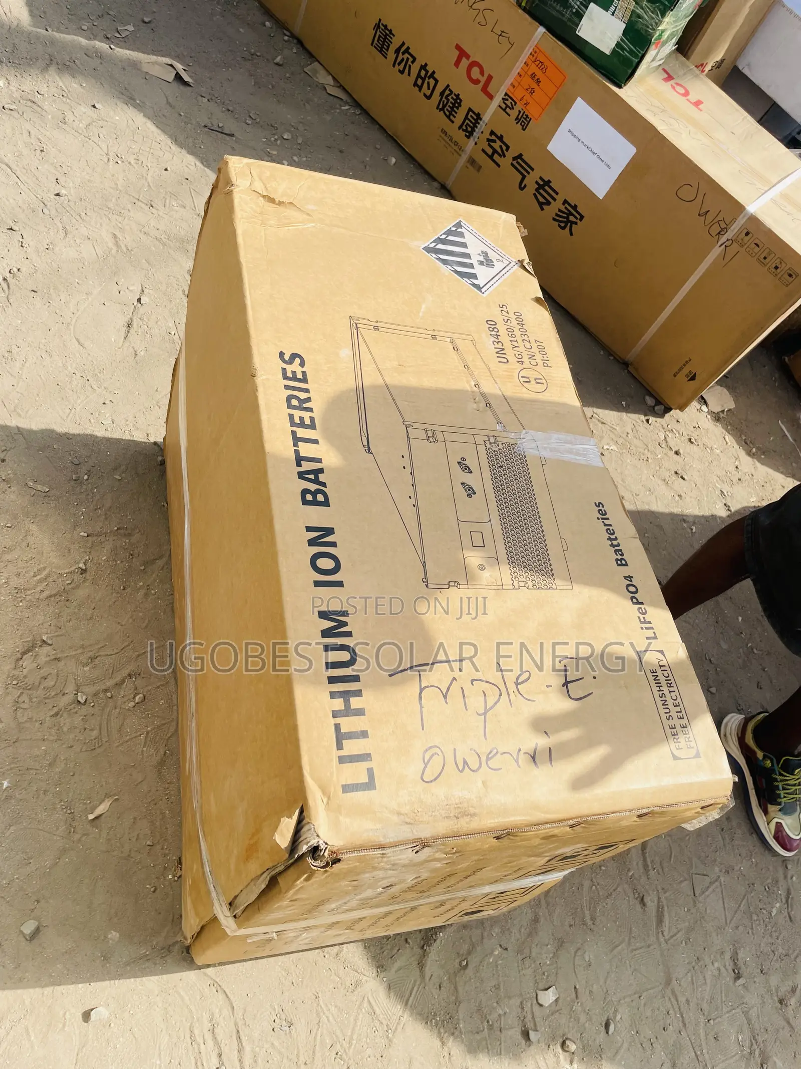 10kwh 51.2v Blue Carbon Lithium Ion Battery