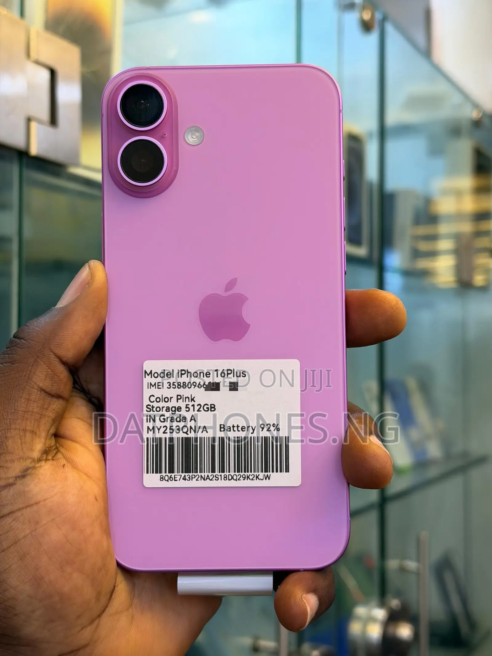 Apple iPhone 16 Plus 512 GB Pink