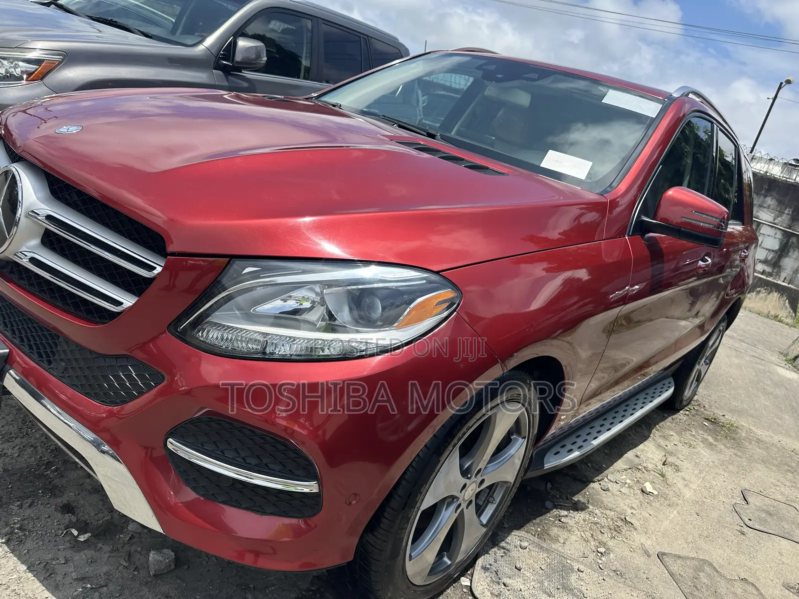 Mercedes-Benz GLE-Class GLE 350d 4MATIC 2017 Red
