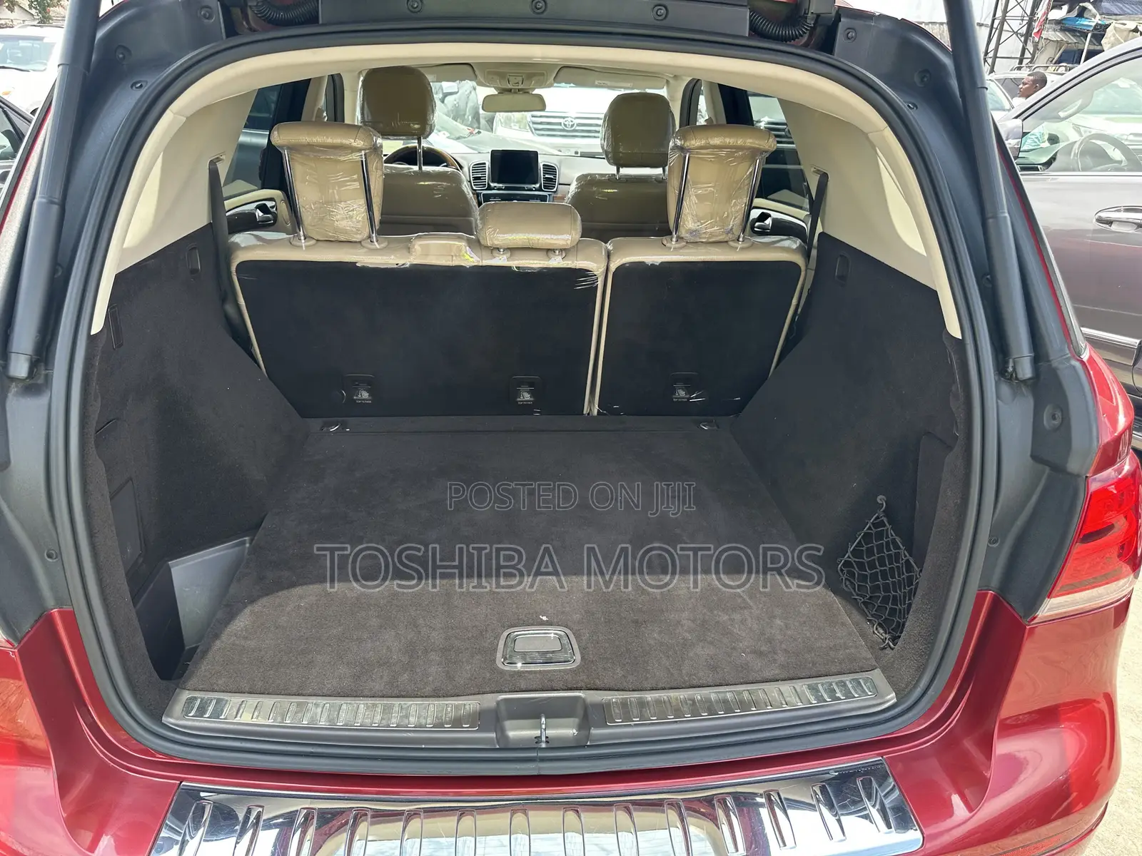 Mercedes-Benz GLE-Class GLE 350d 4MATIC 2017 Red