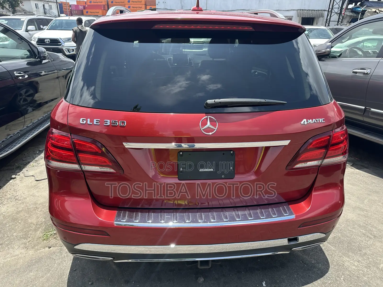 Mercedes-Benz GLE-Class GLE 350d 4MATIC 2017 Red
