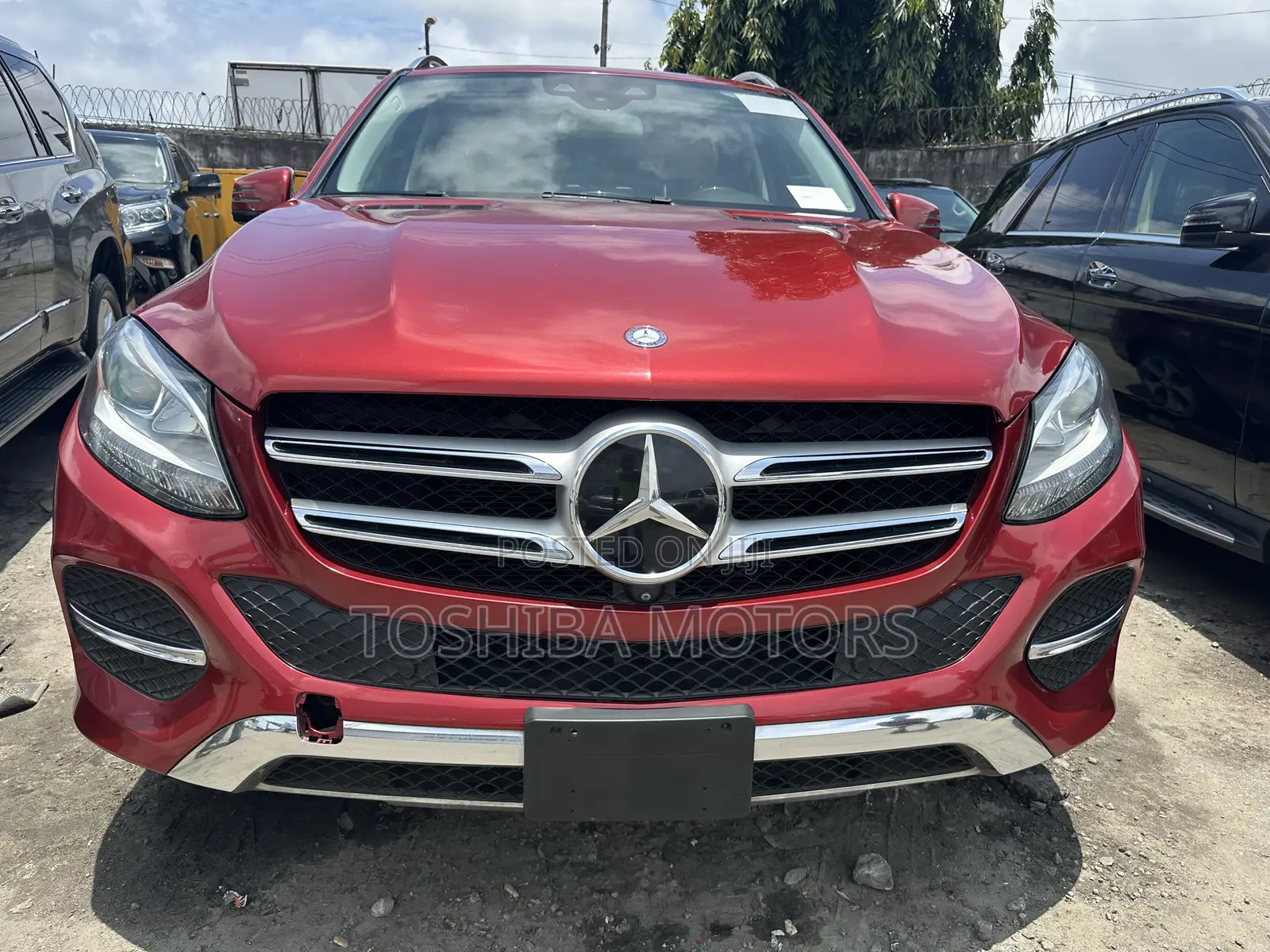 Mercedes-Benz GLE-Class GLE 350d 4MATIC 2017 Red