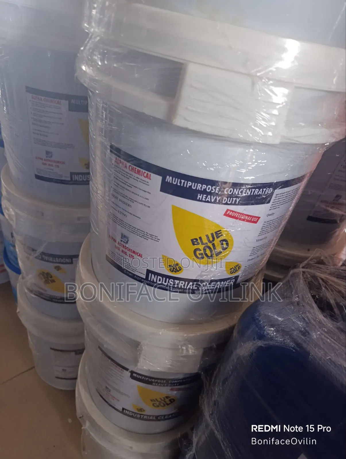Blue Gold Multipurpose Concentrated Heavy Duty