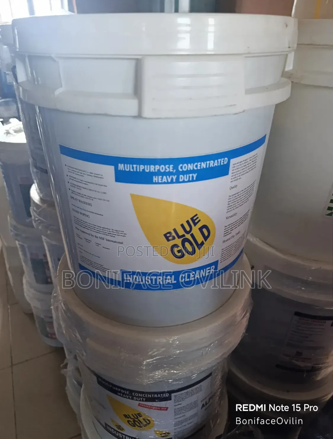 Blue Gold Multipurpose Concentrated Heavy Duty