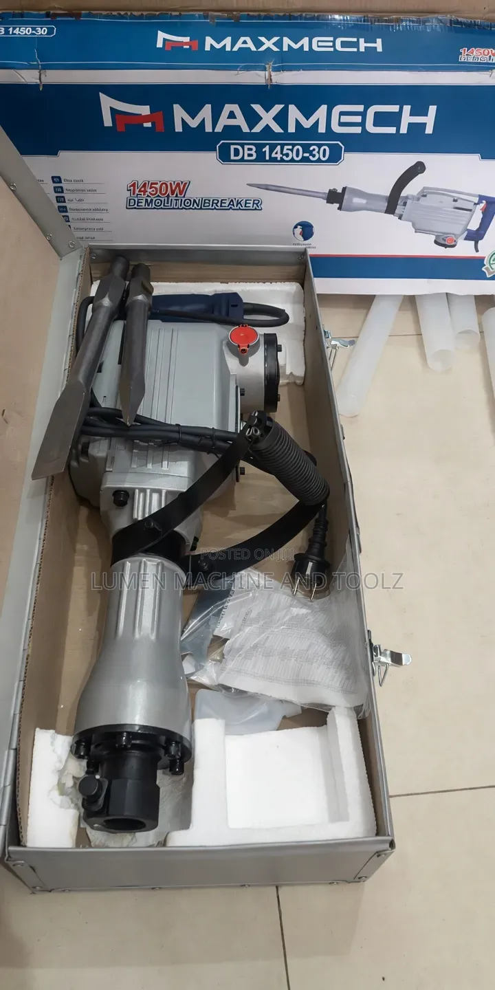 MAXMECH DB 1450-30 1450W Demolition Breaker(Jack Hammer)– Heavy Duty