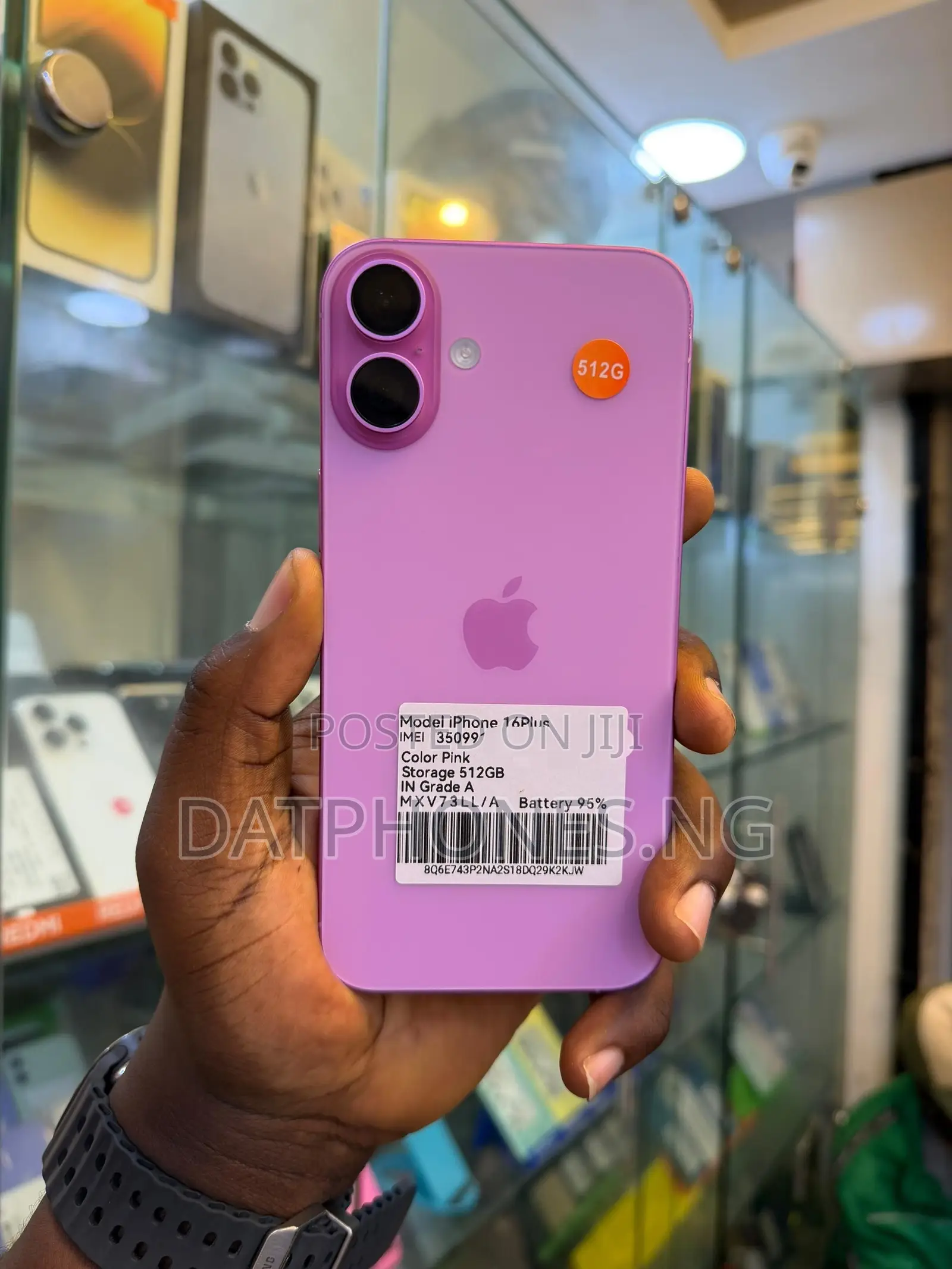 Apple iPhone 16 Plus 512 GB Pink