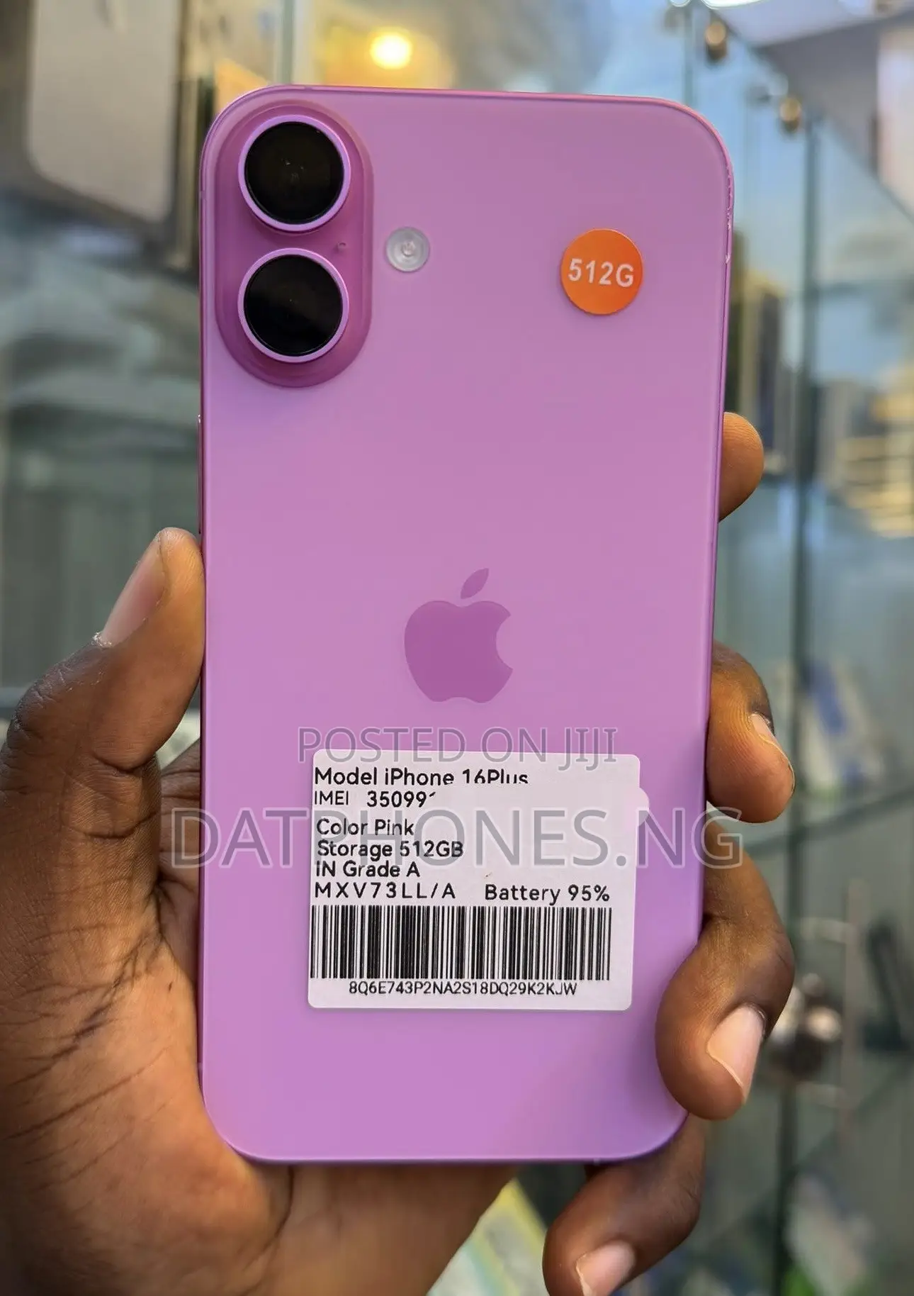 Apple iPhone 16 Plus 512 GB Pink