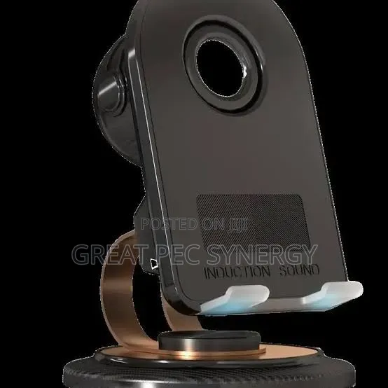 Smart Mobile Phone Stand With Sensor Speaker