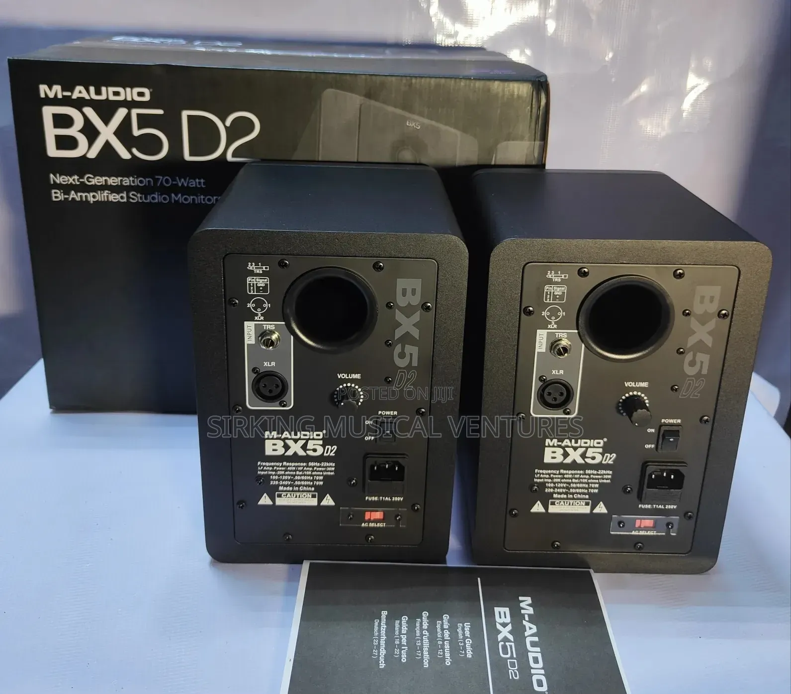 BX5-D2 Active M-Audio Studio Monitor Speaker 70watts