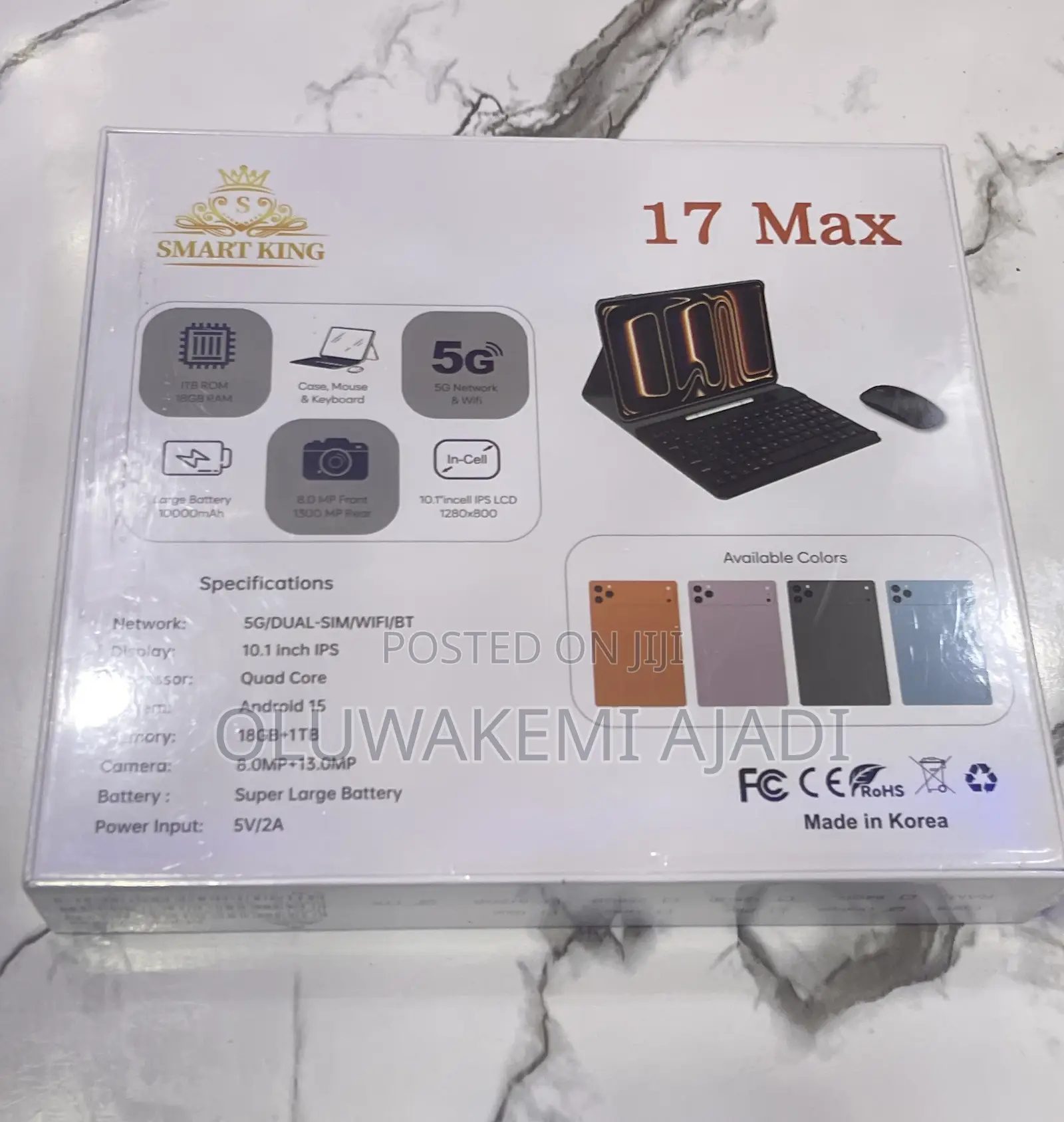 New Tablet 1 TB Green