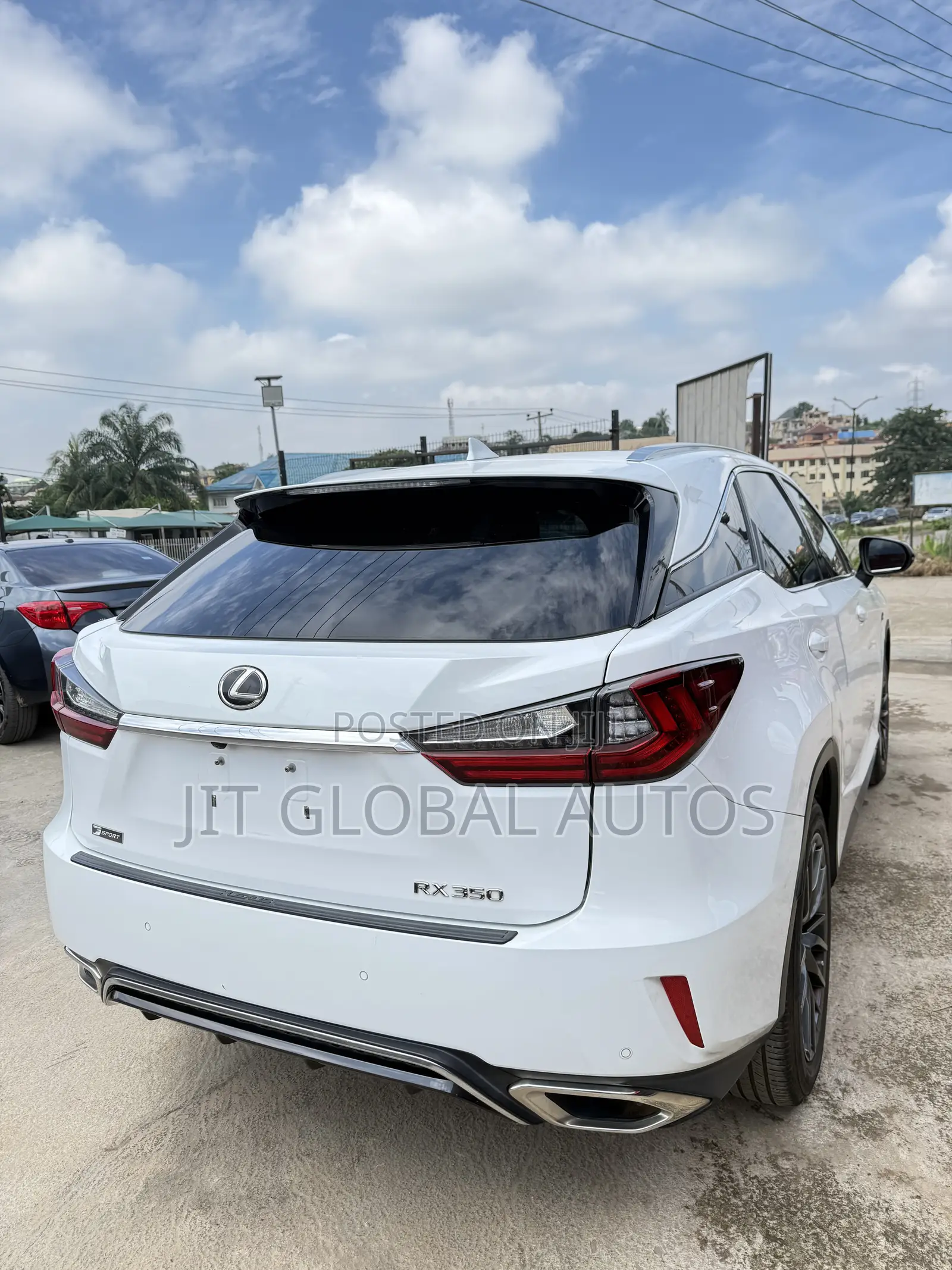 Lexus RX 350  F Sport AWD 2019 White