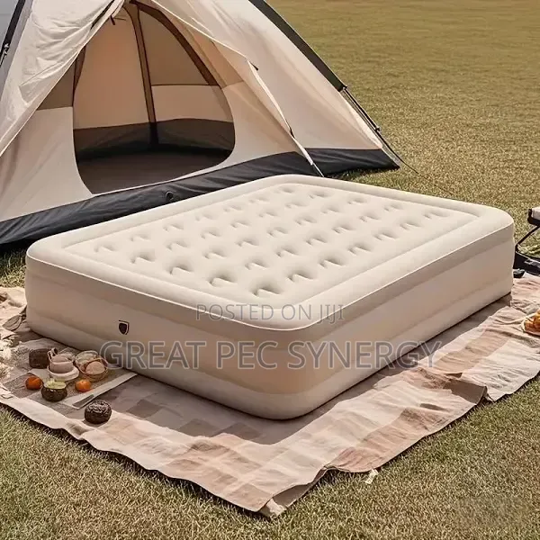 Double Size Inflatable Mattress With Built in Pump
