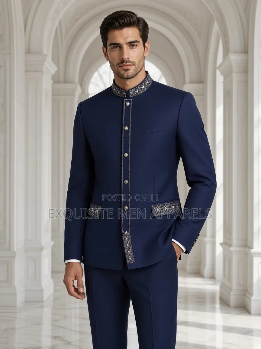 Latest Designers Turkish Style Safari Men’s Suit