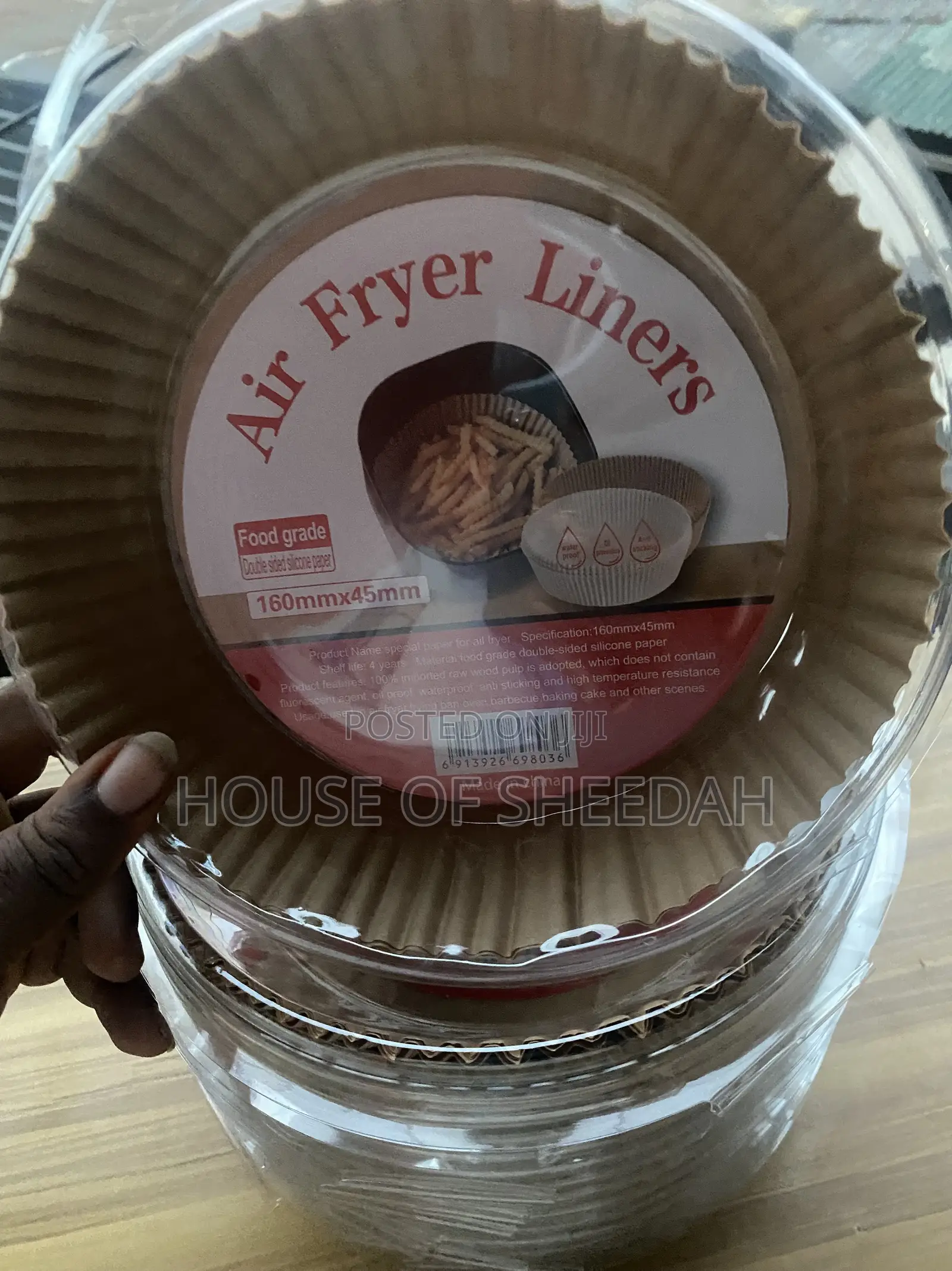 Disposable, Parchment Paper Air Fryer Liners (50pcs)