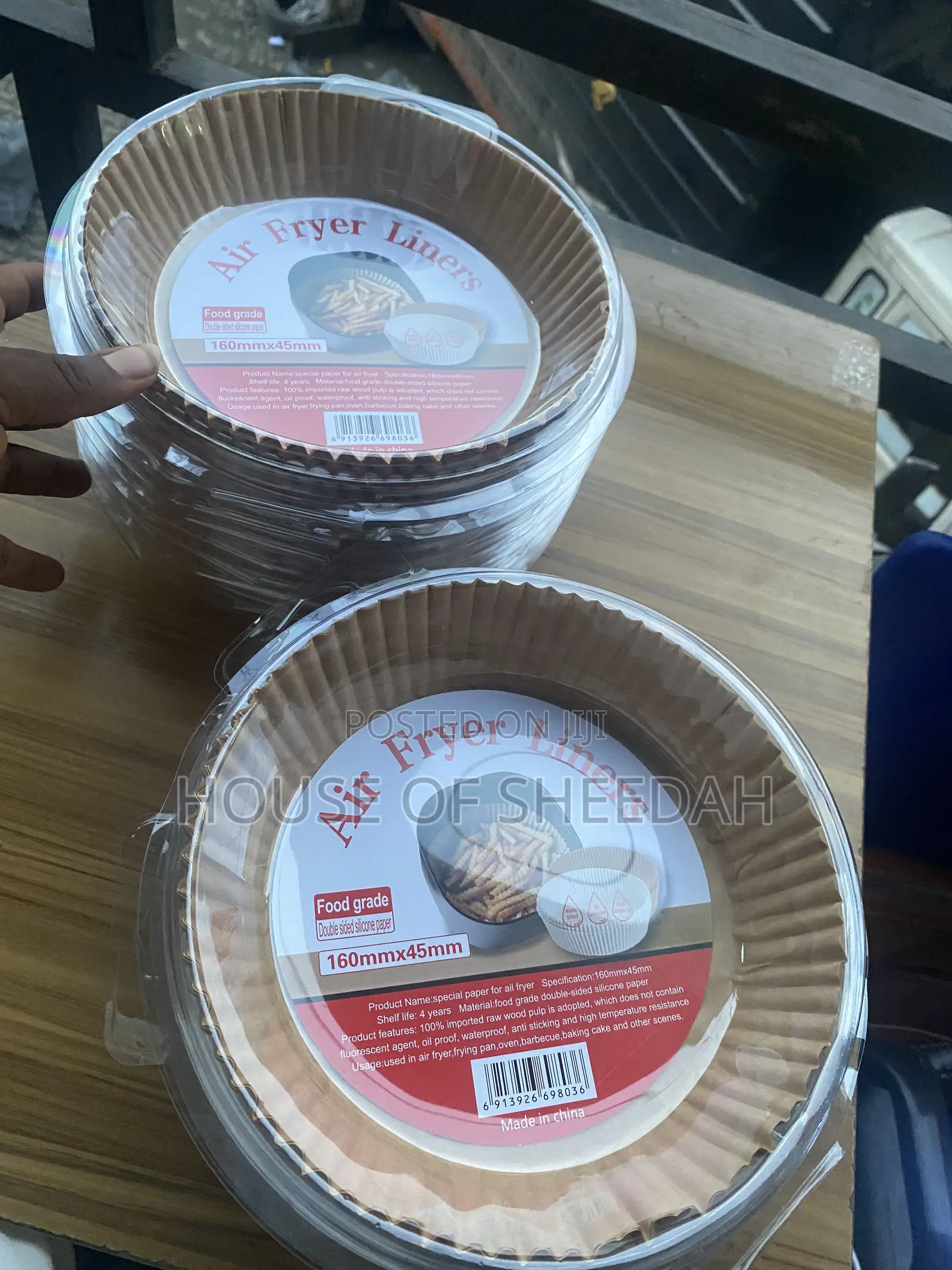 Disposable, Parchment Paper Air Fryer Liners (50pcs)