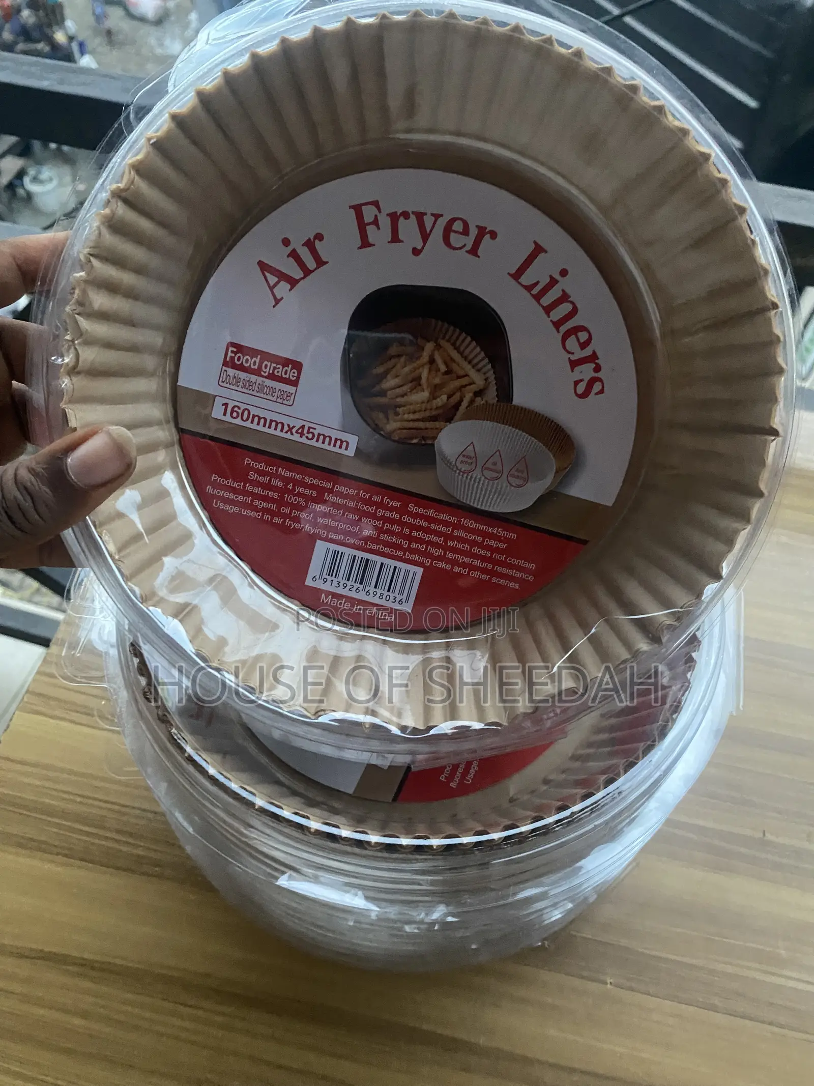 Disposable, Parchment Paper Air Fryer Liners (50pcs)
