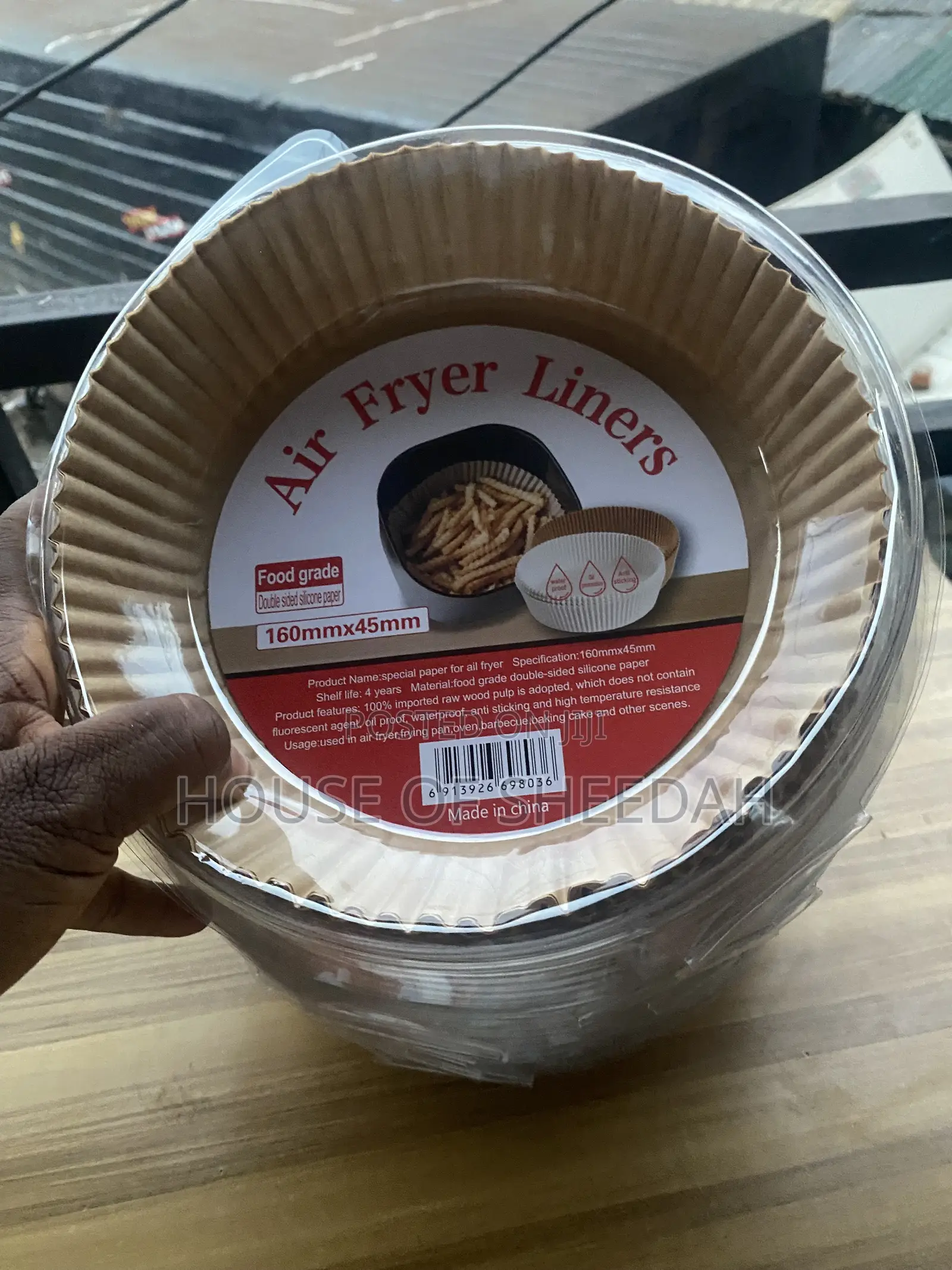 Disposable, Parchment Paper Air Fryer Liners (50pcs)
