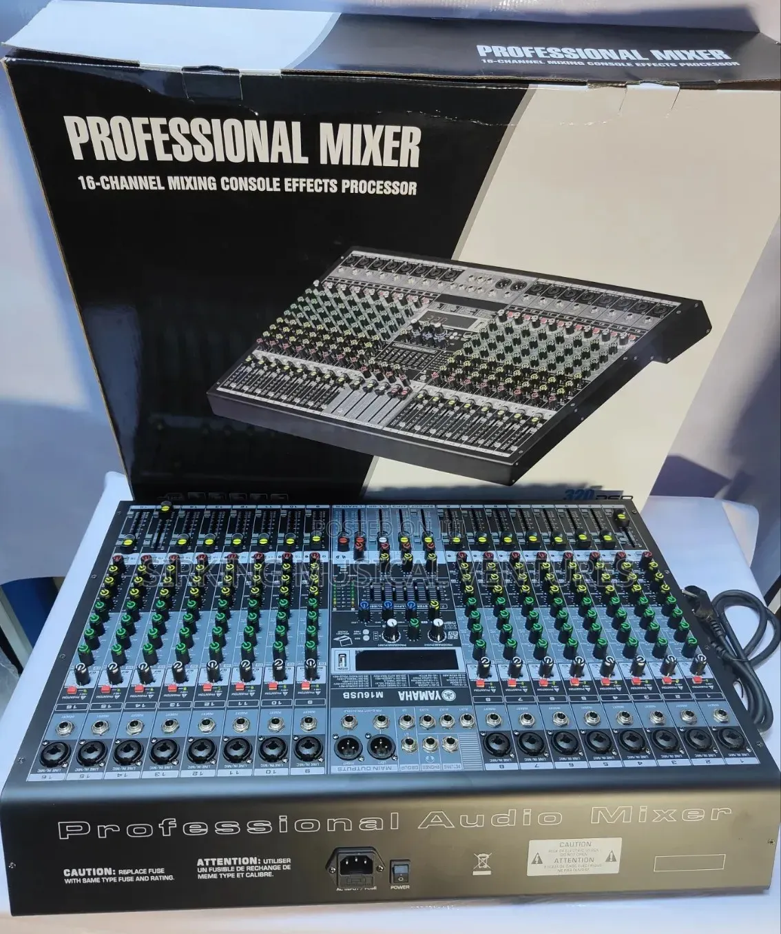 16chnnels Yamaha Console Mixer With Bluetooth/USB
