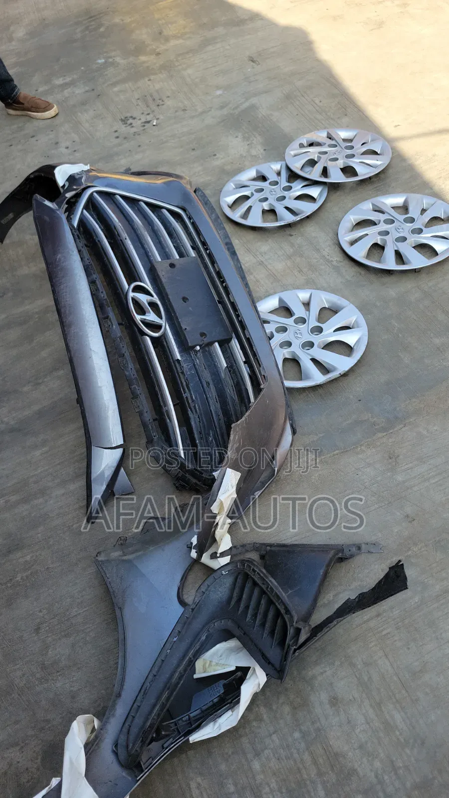 Hyundai Elantal Bumper 2017