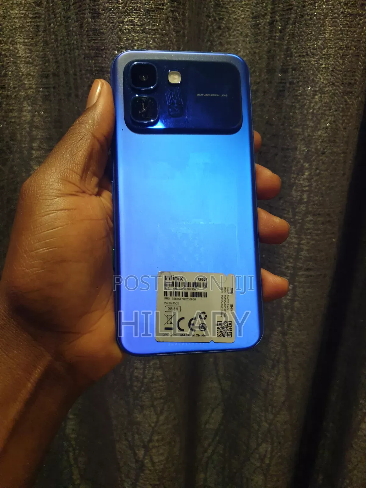 New Infinix Note Edge 256 GB Gray
