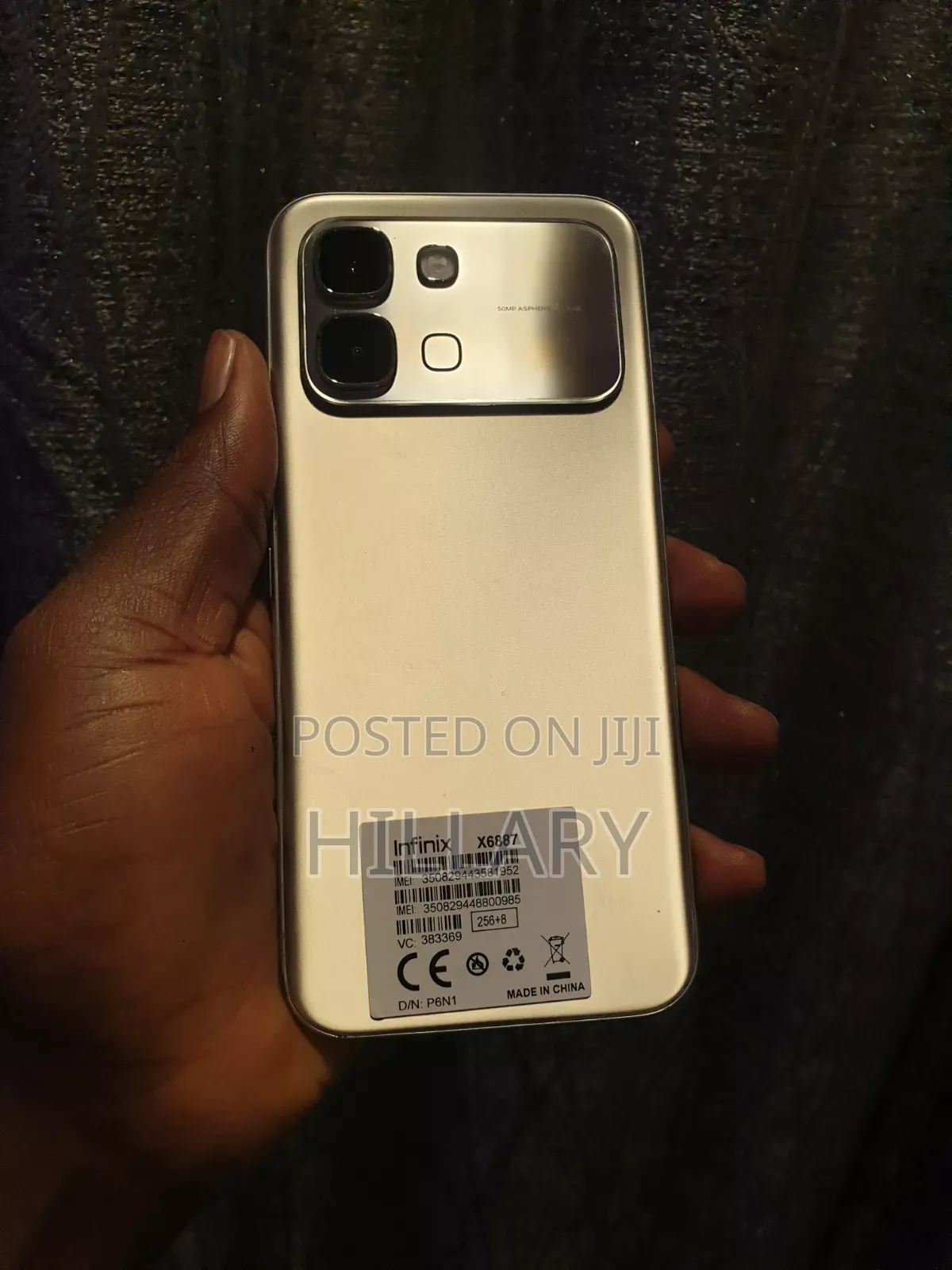 New Infinix Note Edge 256 GB Gray