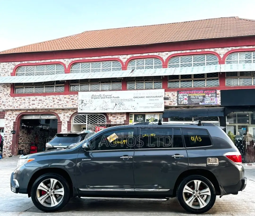 Toyota Highlander Limited 3.5l 4WD 2013 Gray