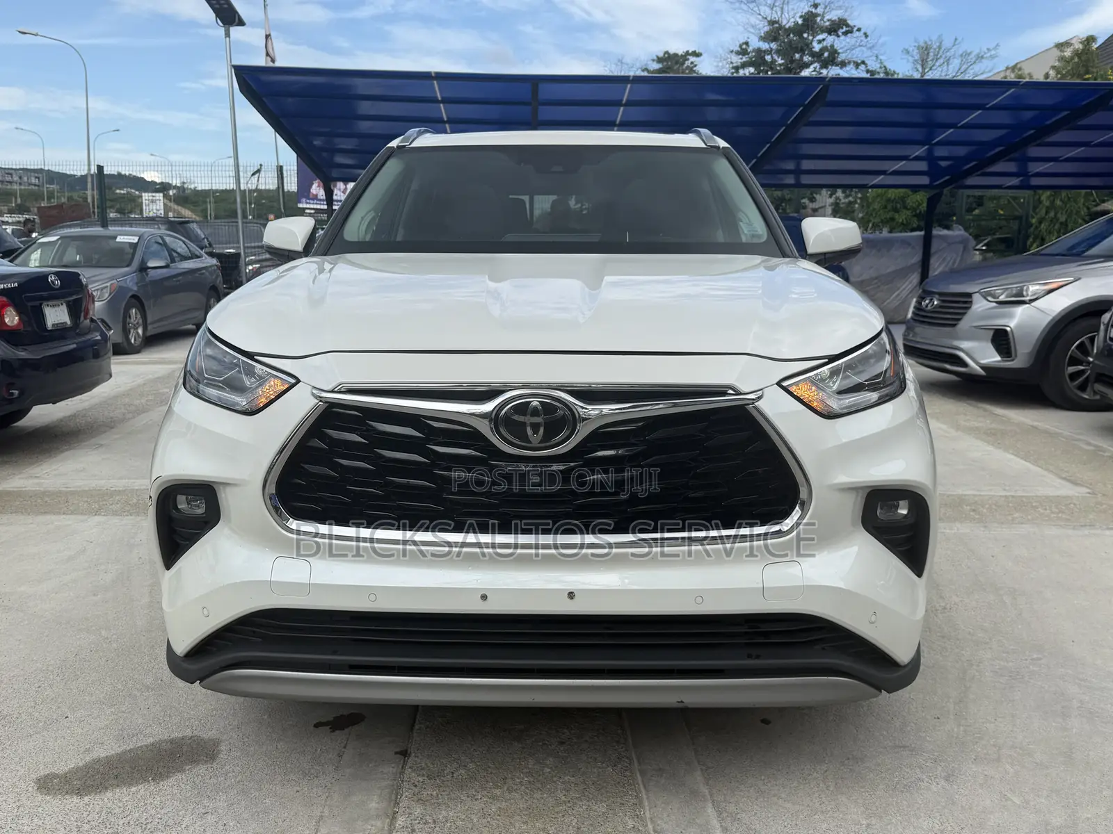 Toyota Highlander Platinum 2022 White