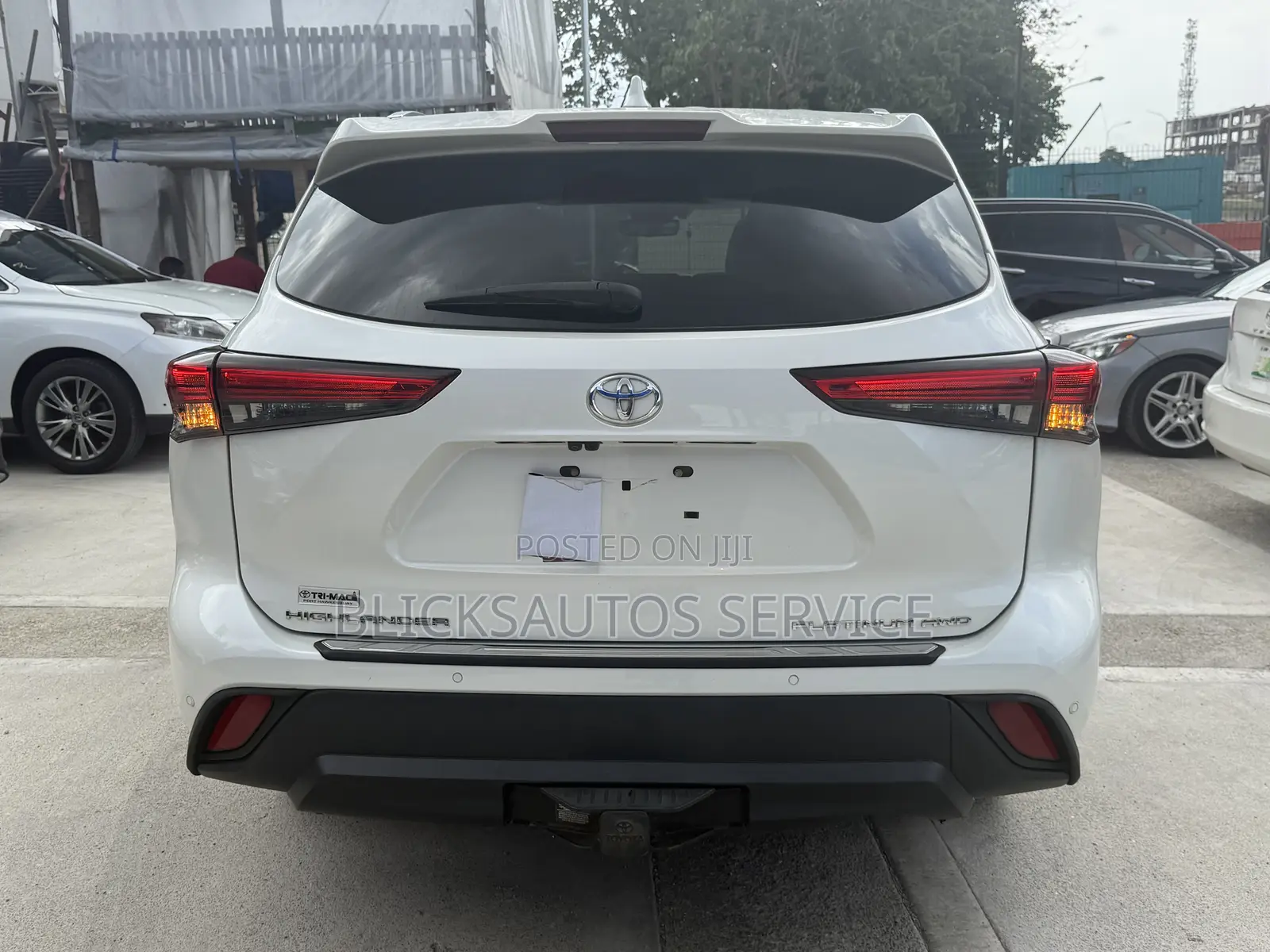 Toyota Highlander Platinum 2022 White