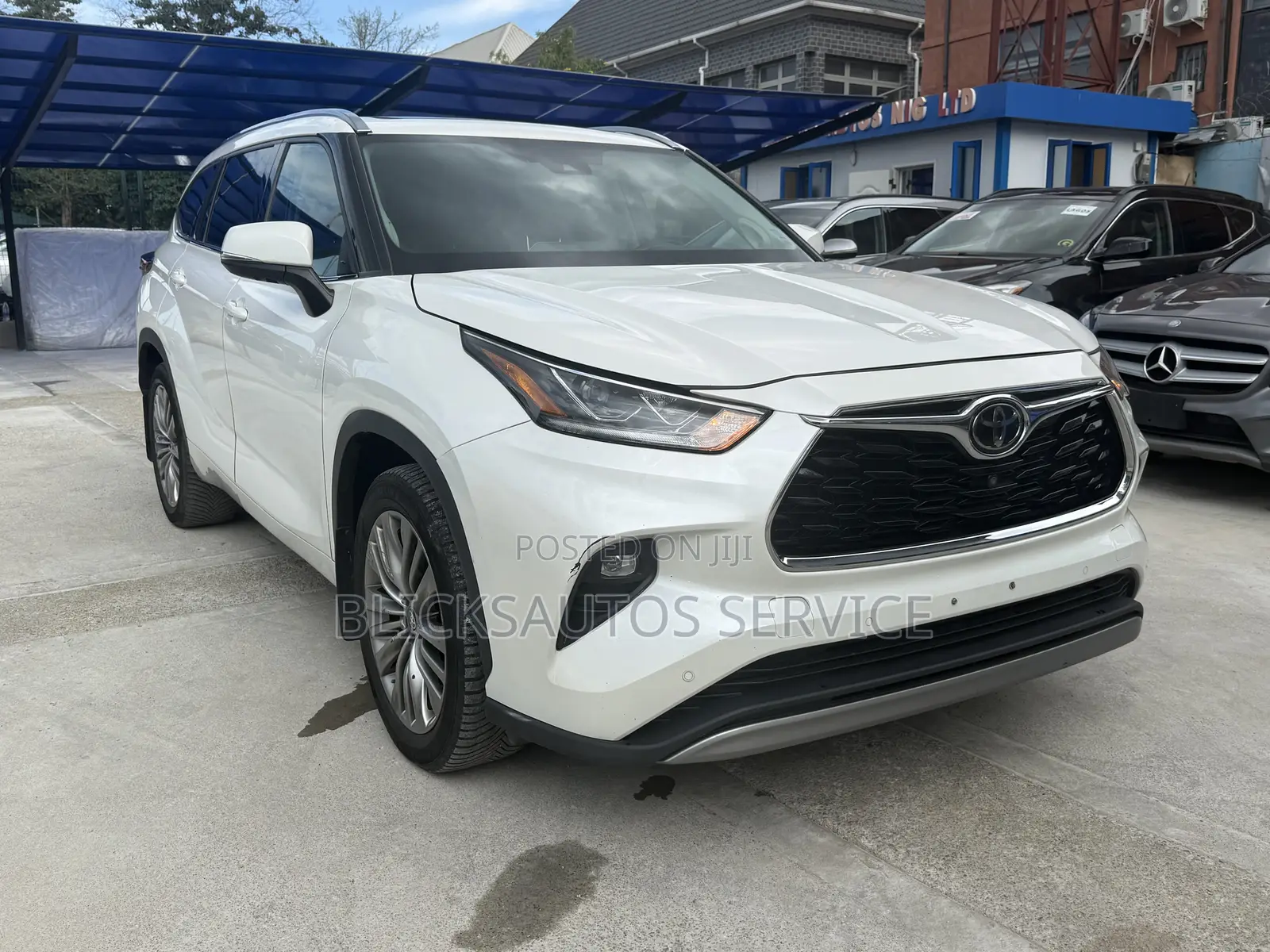 Toyota Highlander Platinum 2022 White