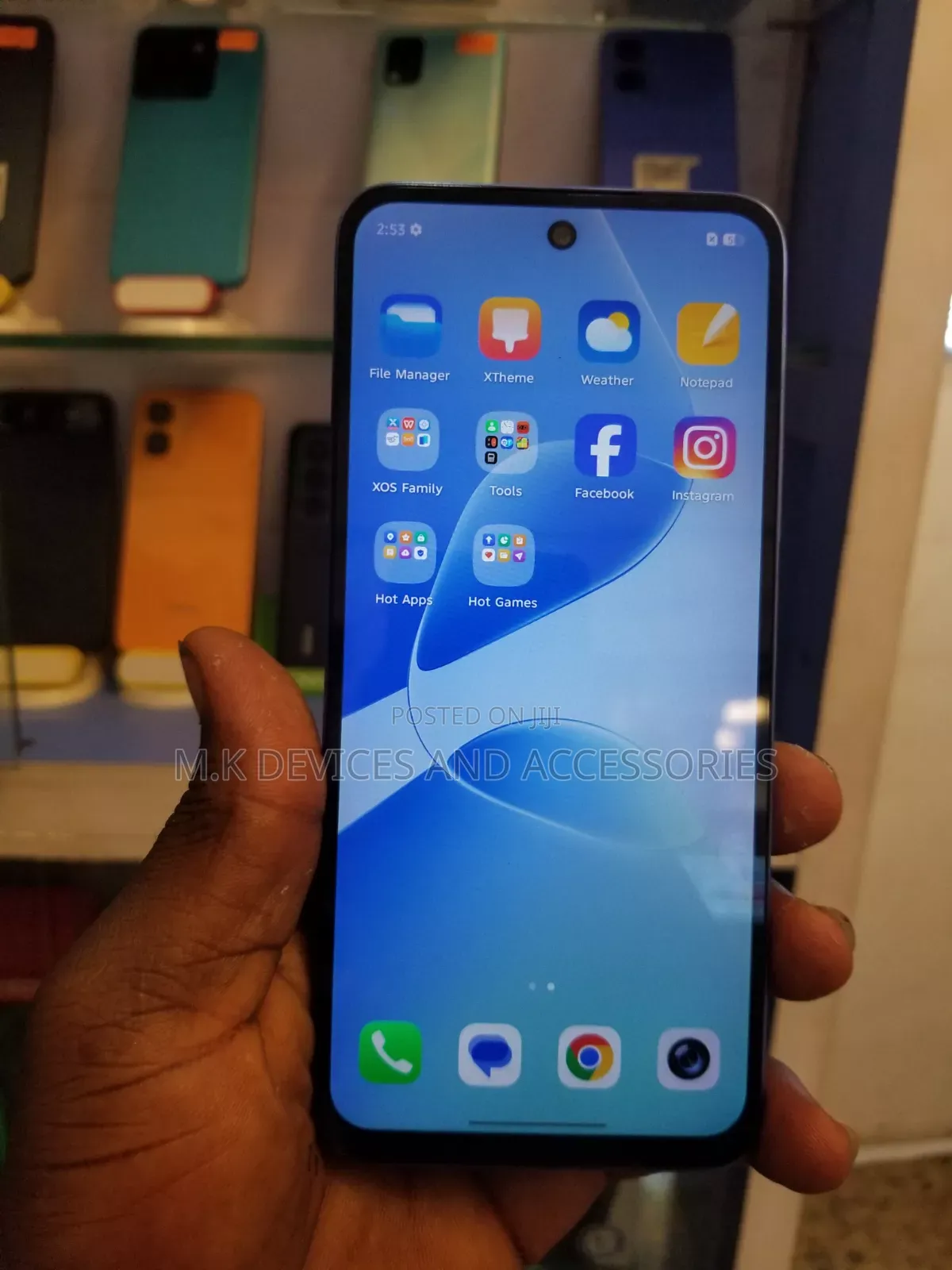 Infinix Hot 60i 128 GB Blue