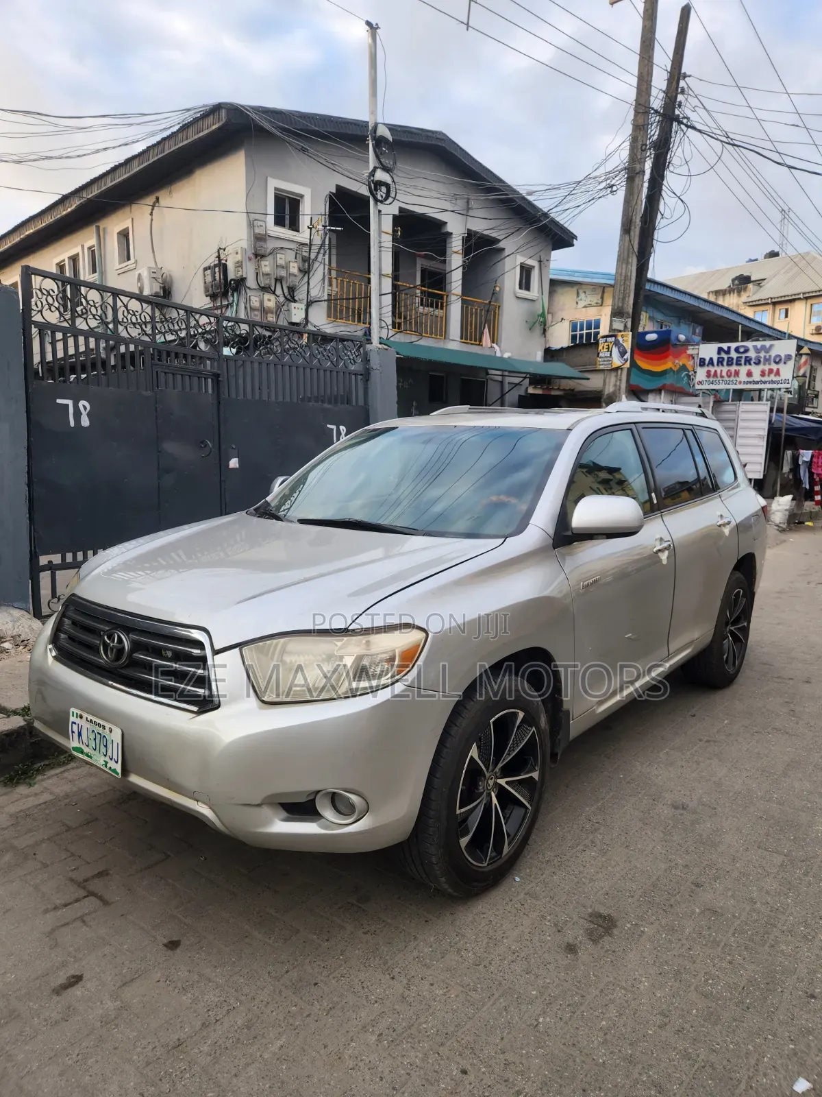 Toyota Highlander Limited 4x4 2008 Silver