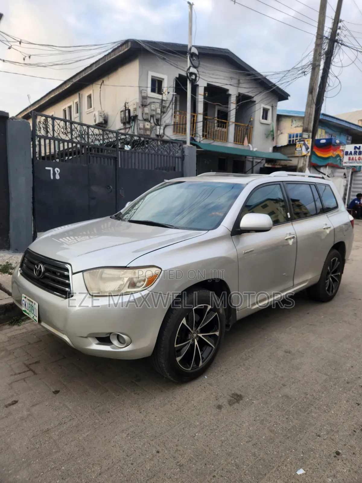 Toyota Highlander Limited 4x4 2008 Silver
