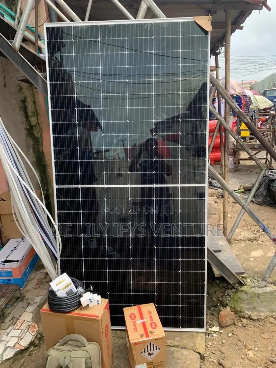 Itel 1.3kwh 1.5kva Hybrid Inverter With 600w Solar Panel Cable Breake