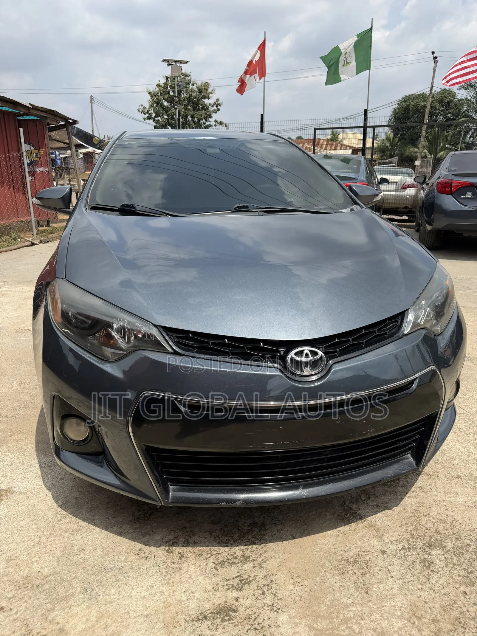 Toyota Corolla S Plus 4dr Sedan (1.8L 4cyl CVT) 2015 Gray
