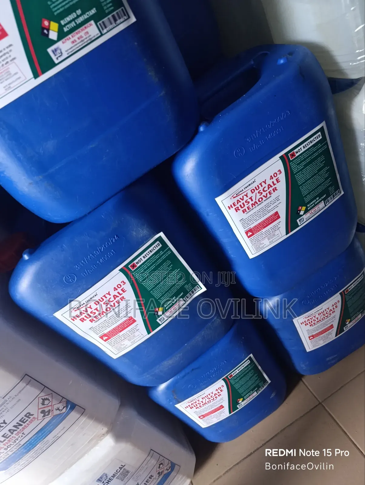 Heavy Duty 403 Rust/Scale Remover